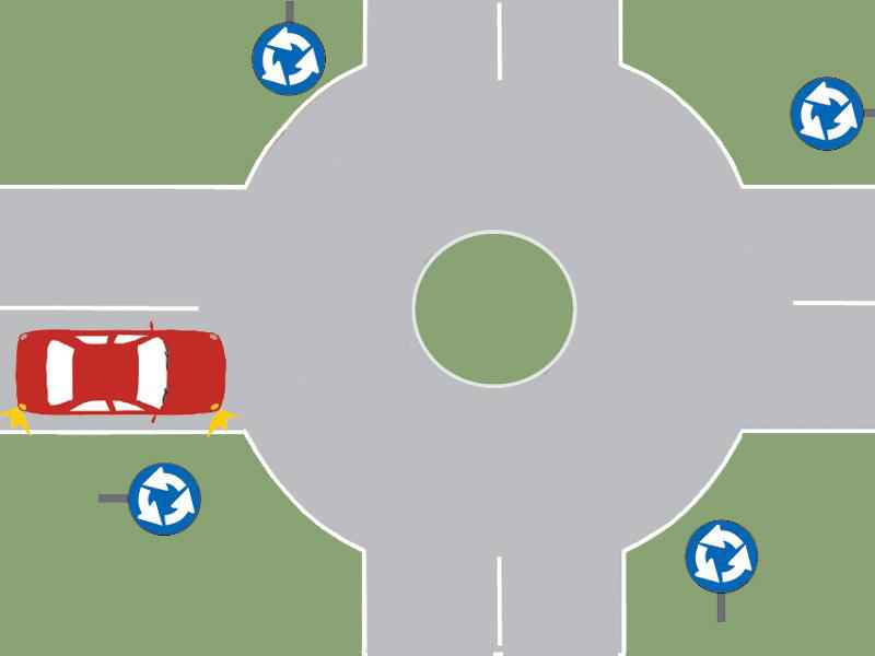Imaginea întrebării: În această situație, intenționați să virați pe prima stradă la dreapta. Ce obligații aveți?