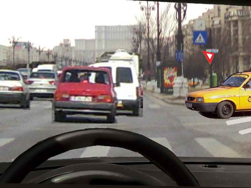 Imaginea întrebării: Cum procedați în această situație, dacă circulația este blocată?