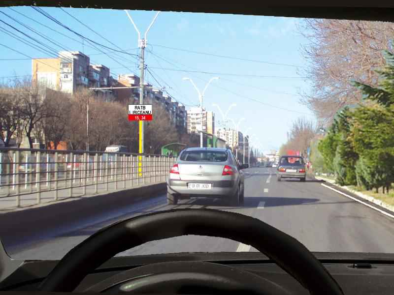 Imaginea întrebării: Este permisă oprirea în situația dată?