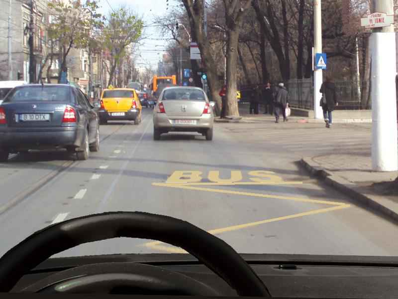 Imaginea întrebării: Ați executat corect oprirea în această situație?