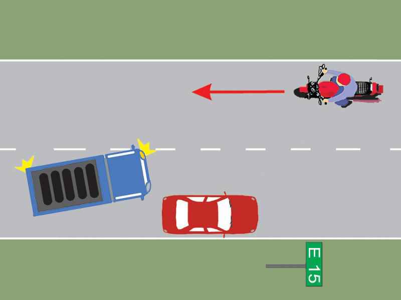 Imaginea întrebării: Autoturismul a oprit regulamentar?
