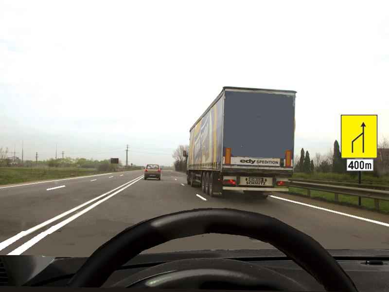 Imaginea întrebării: Putem executa depășirea în această situație?