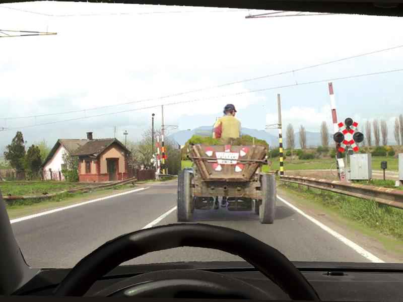 Imaginea întrebării: Puteți efectua depășirea în situația dată?