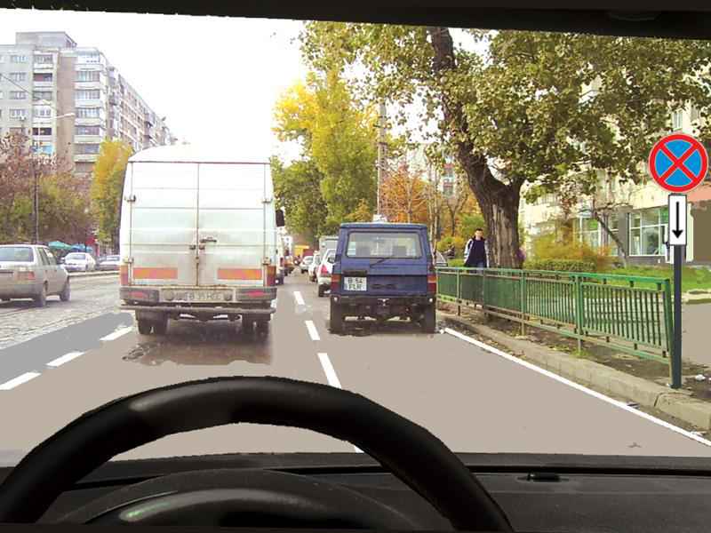 Imaginea întrebării: Ce semnifică indicatorul împreună cu panoul adițional?
