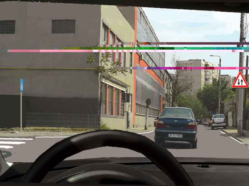 Imaginea întrebării: Indicatorul din imagine semnifică