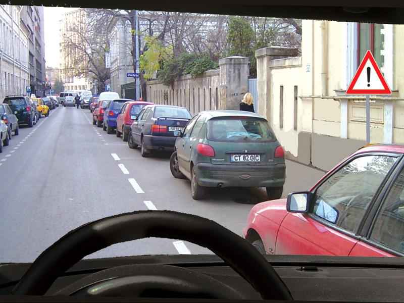 Imaginea întrebării: Indicatorul din imagine semnifică: