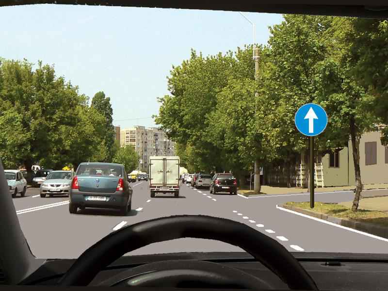 Imaginea întrebării: Indicatorul interzice: